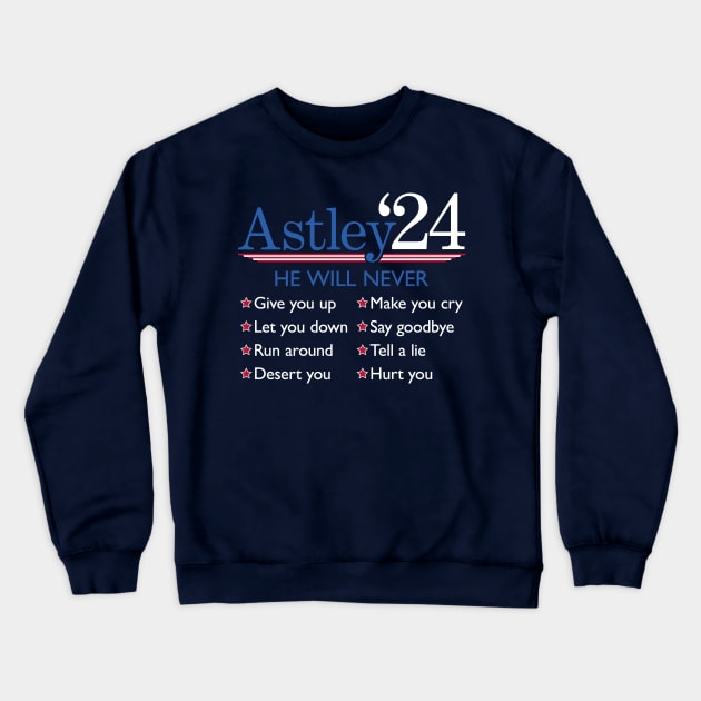 Astley 2024 Crewneck Sweatshirt by DCLawrenceUK